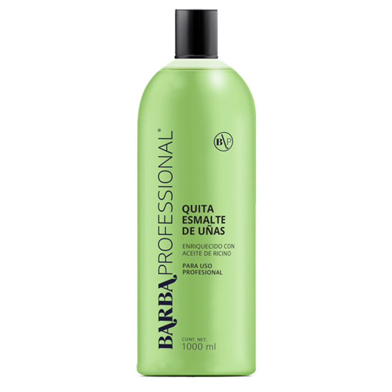 QUITA ESMALTE VERDE 1L - BARBA PROFESSIONAL