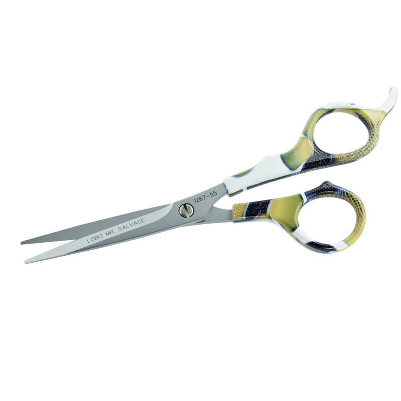 Tijera Barbería Lobo Professional 5.5" Acero Inoxidable