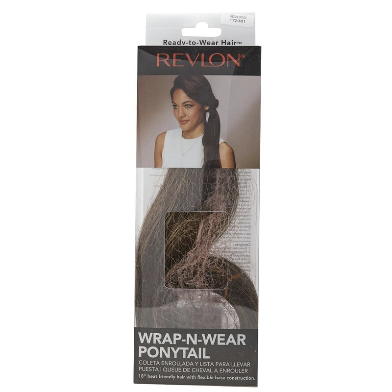 WRAP-N-WEAR PONYTAIL MEDIUM BROWN