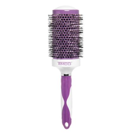 Timco Cepillo Cerámica Turmalina Redondo Morado 2" 1/2 CTM-3